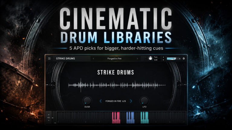 5 Cinematic Libraries Music Producers Can Use For Bigger Drums