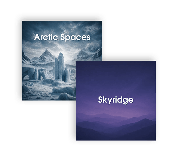 ZAK Sound Arctic Spaces+Skyridge box shot