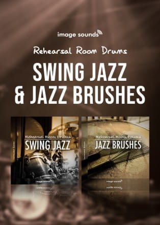Image Sounds Rehearsal Room Drums Swing Jazz+Jazz Brushes poster