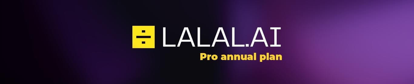 LalalAI header