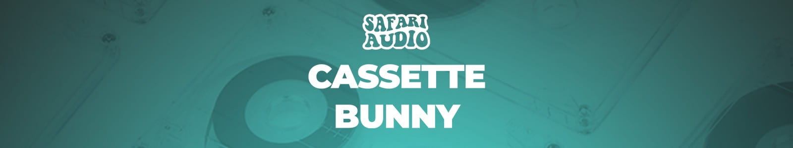 Safari Pedals Cassette Bunny Website Header