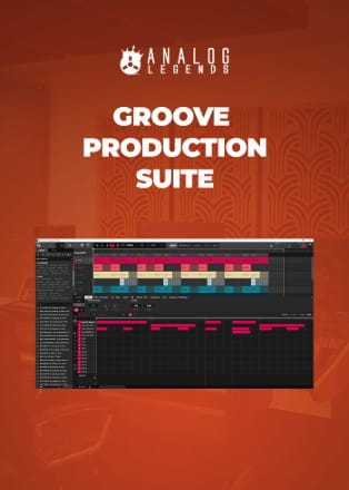 Analog Legends Groove Production Suite Website Poster