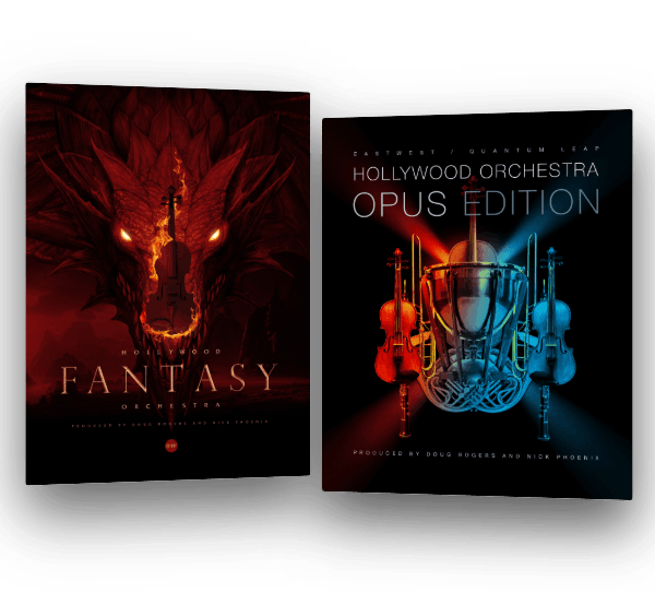 EastWest Sounds Hollywood Orchestra Opus + Hollywood Fantasy Orchestra Bundle box shot