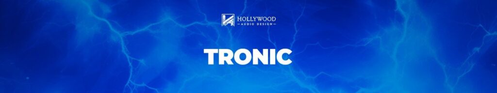 Hollywood Audio Design Tronic Website Header