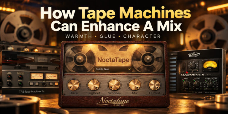How Tape Machines Can Make Your Mix Sound Better