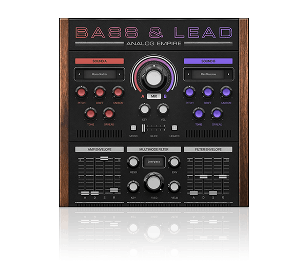 MeldaProduction Analog Empire Bass and Lead box shot