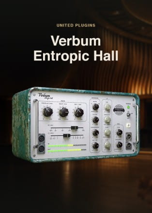United Plugins Verbum Entropic Hall poster