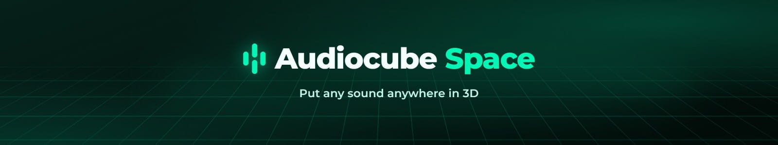 Audiocube Space header x