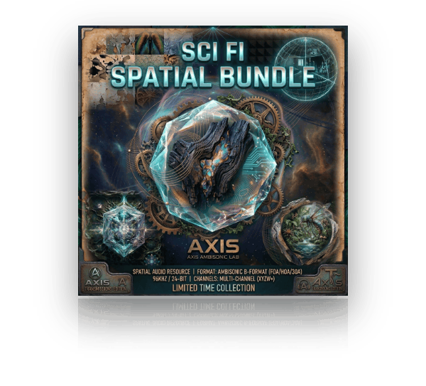 Axis Ambisonic Lab Sci Fi Spatial Bundle box shot