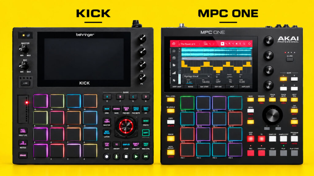 Behringer Kick Clones AKAI MPC ONE