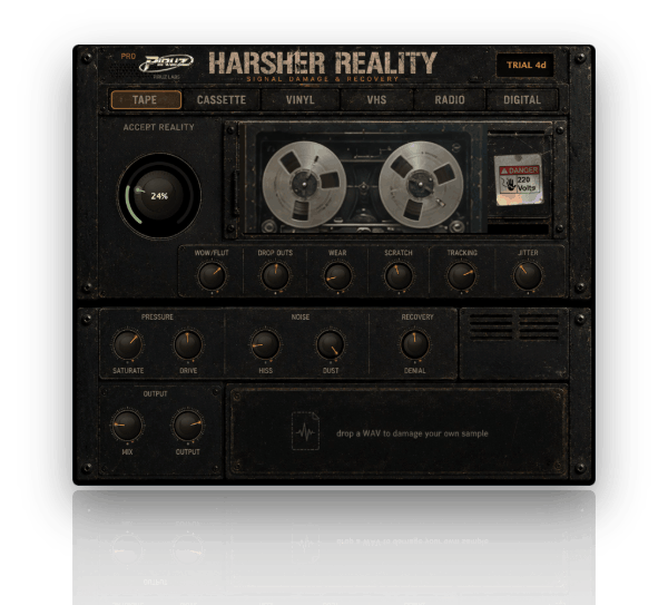 Piruz Labs Harsher Reality box shot