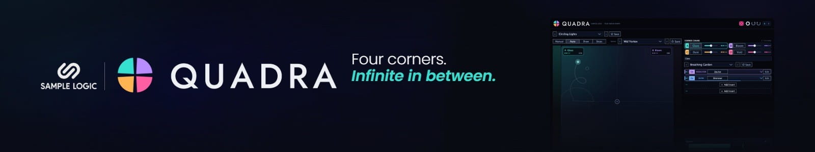 Sample Logic QUADRA header