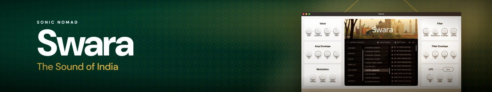 Sonic Nomad Swara header