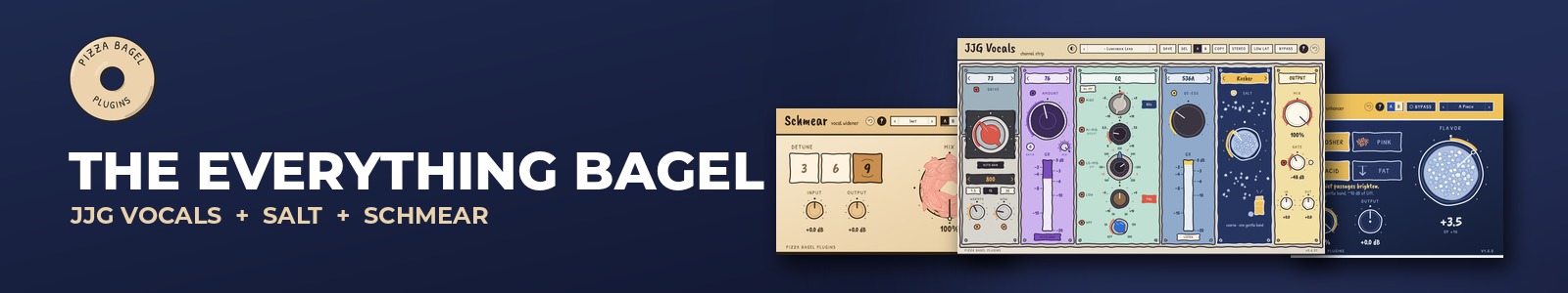 The Everything Bagel by Pizza Bagel Plugins