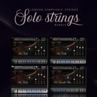 Aria Sounds LSS Solo Strings Bundle poster