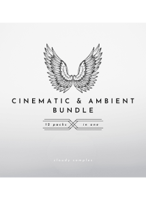 Cloudy Samples Cinematic & Ambient Bundle Website Box Shot
