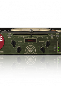 IK Multimedia Tape Echo box shot with sticker min