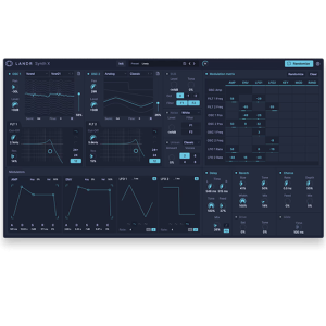 LANDR Synth X box shot