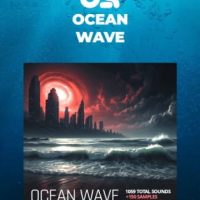 Ocean Swift Synthesis Ocean Wave Website Poster