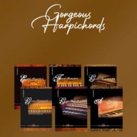 Real Samples Gorgeous Harpsichords Website Poster