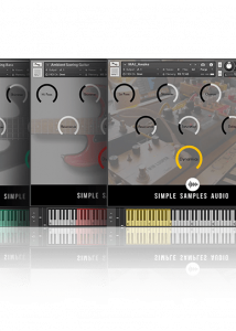 Simple Samples Audio Ambient Scoring Bundle box shot min