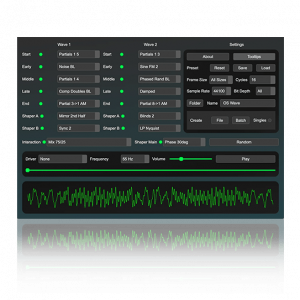 Wavetable Creator by Ocean Swift Synthesis